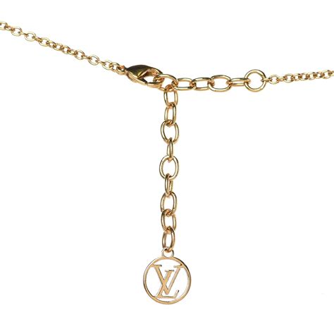 louis vuitton fashion necklace|louis vuitton necklace silver.